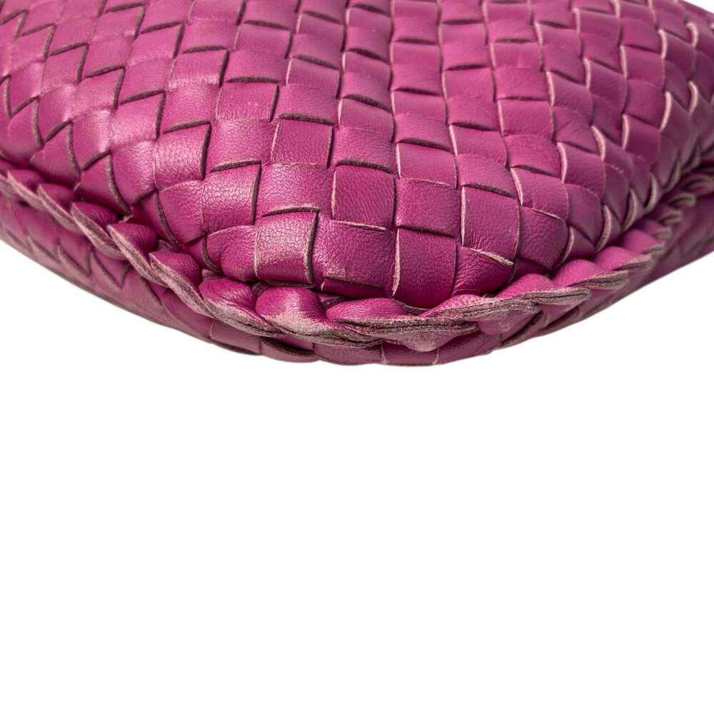 BOTTEGA VENETA Pink Intrecciato Shoulder Bag - Picture 15 of 16